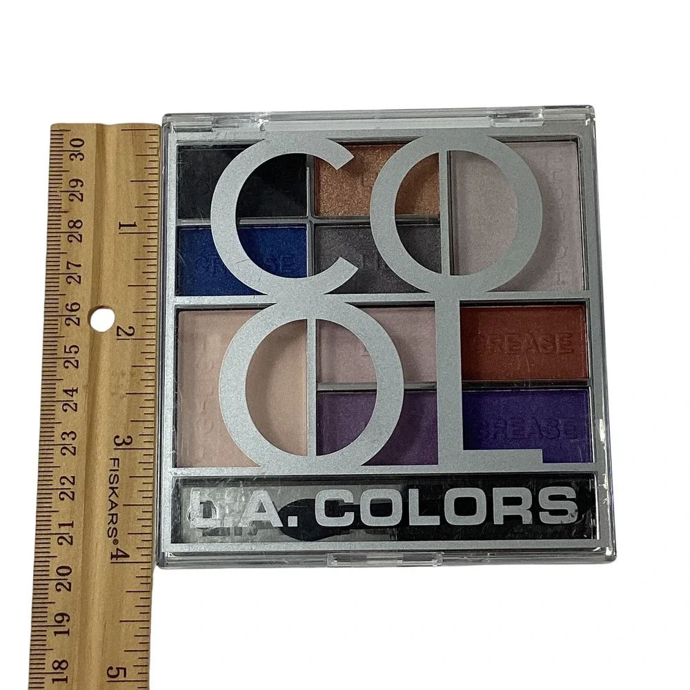 L.A. COLORS Eyeshadow Palette Lot of 2 Rose and Cool New Shimmer Matte